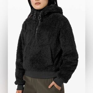 Lululemon Black Oh So Sherpa Half Zip🖤⭐️